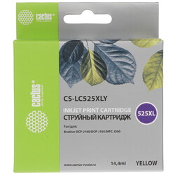 Изображение товара Картридж Cactus CS-LC525XLY желтый