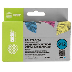 Изображение товара Картридж Cactus CS-3YL77AE голубой