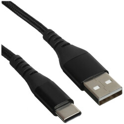Изображение товара Кабель круглый DEXP USB Type-C - USB 2.0 Type-A черный 1.5 м
