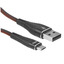 Изображение товара Кабель круглый TFN micro USB - USB 2.0 Type-A черный 1 м