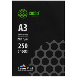 Изображение товара Бумага Cactus CS-LPA3200250 белый