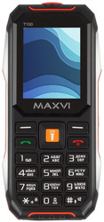 Изображение товара Сотовый телефон Maxvi T100 красный/черный