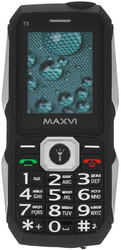 Изображение товара Сотовый телефон Maxvi T5 черный/серебристый