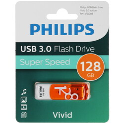 Изображение товара Память USB Flash 128 ГБ PHILIPS VIVID3.0 [FM12FD00B/97]