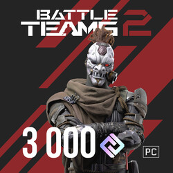 Изображение товара Игровая валюта Battle Teams 2  3000 ВМ