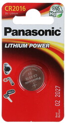 Изображение товара Батарейка Panasonic Lithium Power CR2016
