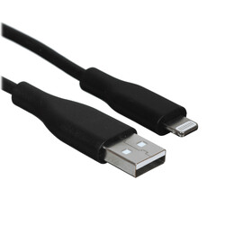 Изображение товара Кабель круглый Verizo Lightning 8-pin MFI - USB 2.0 Type-A черный 1.5 м