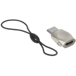 Изображение товара OTG-переходник Hoco бежевый