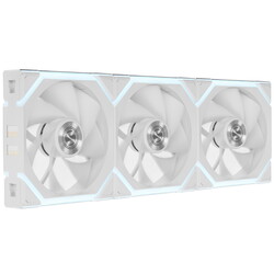 Изображение товара Комплект реверсных вентиляторов LIAN LI UNI FAN SL WIRELESS 120 Reverse Blade [G99.12RSL1W3W.R0] белый