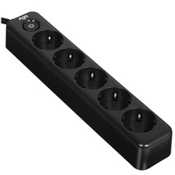 Изображение товара Сетевой фильтр AGNI TP-FD5E черный