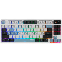 Изображение товара Клавиатура  проводная + беспроводная MSI FORGE GK600 TKL Wireless Sky