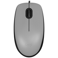 Изображение товара Мышь проводная Logitech Mouse M110 SILENT [910-006760] серый