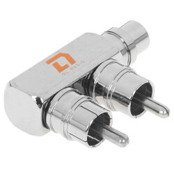 Изображение товара Адаптер   DL Audio 2RCA - RCA серебристый