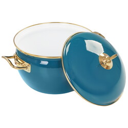 Изображение товара Кастрюля Rashel Premium R1420 4 л 20 см бирюзовый