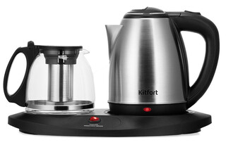 Изображение товара Чайный набор Kitfort КТ-6638 серебристый