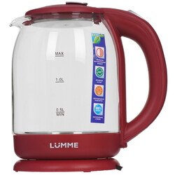 Изображение товара Электрочайник LUMME LU-142 бордовый