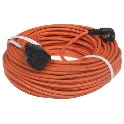 Изображение товара Удлинитель силовой Атлант 40129 оранжевый