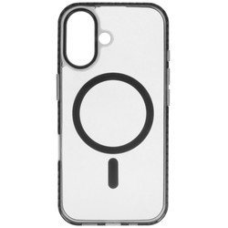Изображение товара Накладка  ONZO Duo Glossy Magsafe для Apple iPhone 16 серый/прозрачный