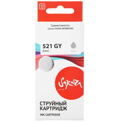 Изображение товара Картридж Sakura 2937B004 (521 GY) серый