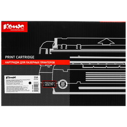 Изображение товара Картридж лазерный Комус 55A черный, с чипом