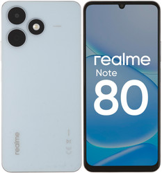 Изображение товара 6.74" Смартфон realme Note 80 128 ГБ голубой