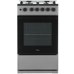 Изображение товара Газовая плита Midea MFO-M4G20T0E(SL) серый