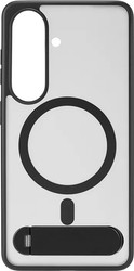 Изображение товара Накладка  uBear Stand 360 Mag Case для Samsung Galaxy S26+ черный/прозрачный