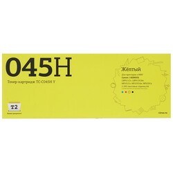 Изображение товара Тонер-картридж лазерный Т2 TC-C045H Y желтый