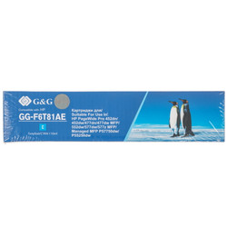 Изображение товара Картридж G&G GG-F6T81AE голубой