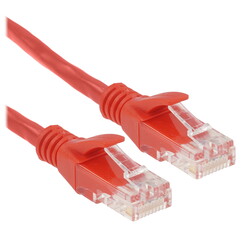 Изображение товара Патч-корд ExeGate UTP-RJ45-RJ45-5e-0.3M-RD
