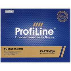 Изображение товара Картридж лазерный ProfiLine PL-CE255X/724H черный