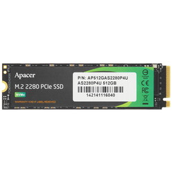 Изображение товара 512 ГБ M.2 NVMe накопитель Apacer AS2280P4U [AP512GAS2280P4U-1]