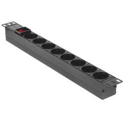 Изображение товара Блок розеток ExeGate ServerPro PDU-19H802 Al-8S-EU1.8-SW