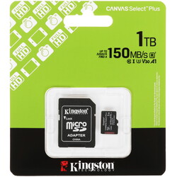 Изображение товара Карта памяти Kingston microSDXC 1000 ГБ [SDCS3/1TB]