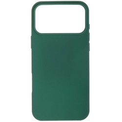 Изображение товара Накладка  BoraSCO Silicone Case для Apple iPhone 17 Pro Max зеленый