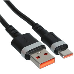Изображение товара Кабель круглый Cablexpert USB Type-C - USB 2.0 Type-A черный 1 м