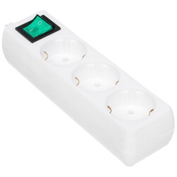 Изображение товара Удлинитель DEXP Ground 330W белый