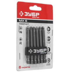 Изображение товара Набор бит Зубр 26089-H6