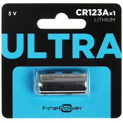 Изображение товара Батарейка FinePower Ultra CR123 (CR123A/DL123A/R123)