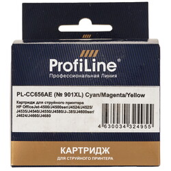 Изображение товара Картридж ProfiLine PL-CC656AE (№901XL) многоцветный