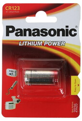 Изображение товара Батарейка Panasonic Lithium Power CR123 (CR123A/DL123A/R123)
