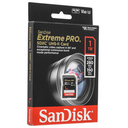Изображение товара Карта памяти SanDisk Extreme Pro SDXC 1024 ГБ [SDSDXEP-1T00-GN4IN]