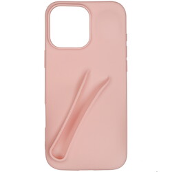 Изображение товара Накладка  BoraSCO для Apple iPhone 16 Pro Max розовый