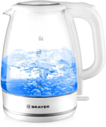 Изображение товара Электрочайник BRAYER BR1030WH белый