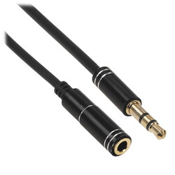 Изображение товара Кабель   Cablexpert jack 3.5 мм - jack 3.5 мм черный