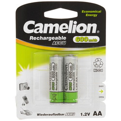 Изображение товара Аккумулятор Camelion NC-AA600BP2 600 мА*ч