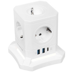 Изображение товара Сетевой фильтр Harper UCH-715 White белый