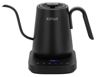 Изображение товара Электрочайник для кофе Kitfort КТ-6761 черный