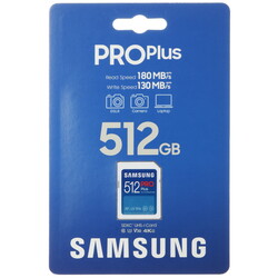 Изображение товара Карта памяти Samsung PRO Plus SDXC 512 ГБ [MB-SD512S/EU]