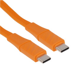 Изображение товара Кабель плоский HAVIT USB Type-C - USB Type-C оранжевый 1 м